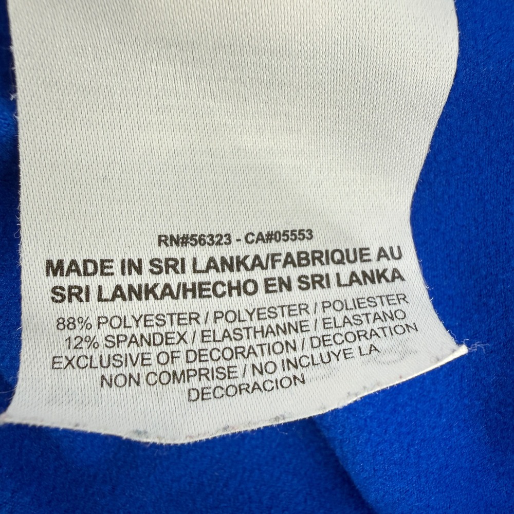 Nike Pro Dri-FIT Cowl Neck Long Sleeve Top Blue 620415-439 Womens Small - Picture 4 of 10